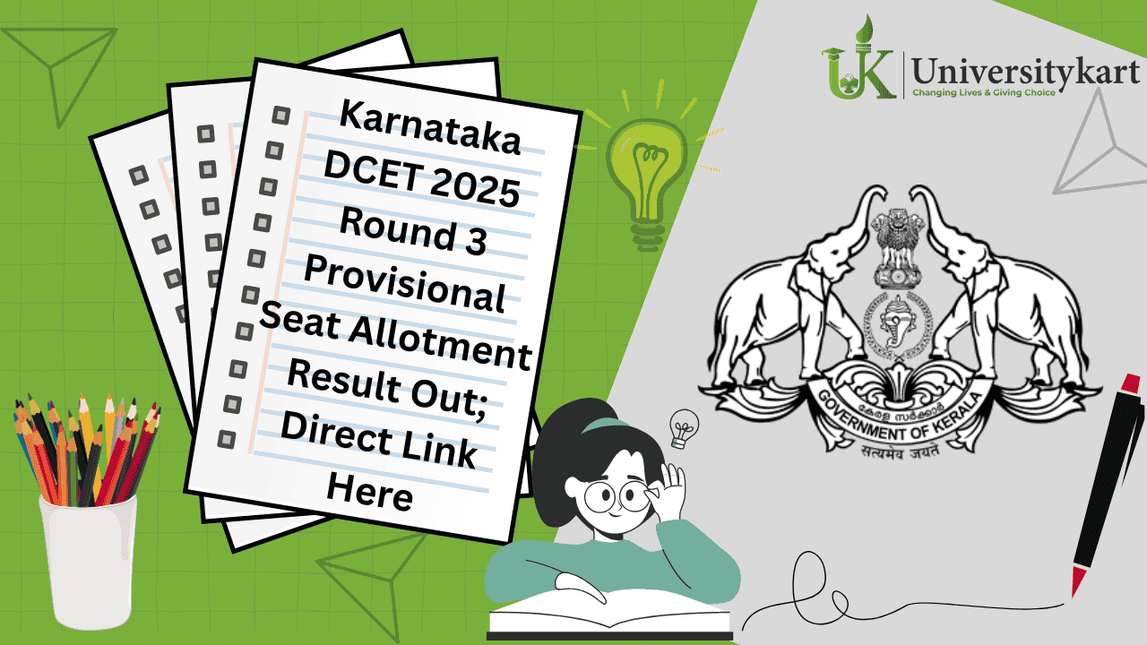 Karnataka DCET 2025 Round 3 Provisional Seat Allotment Result 