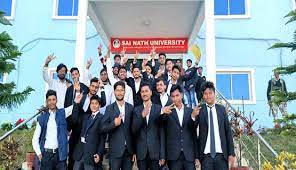 Students Group Photos Sai Nath University in Ranchi