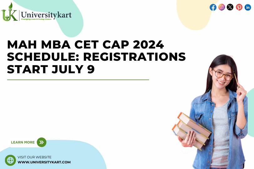 MAH MBA CET CAP 2024 Schedule