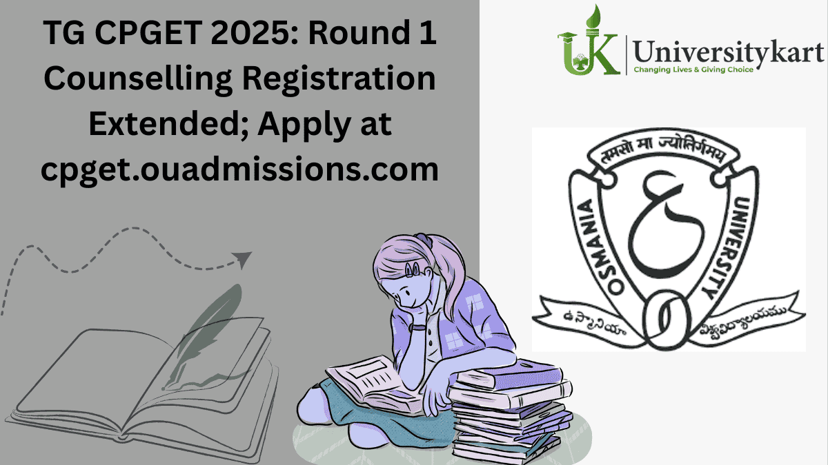 TG CPGET 2025 Counselling Round 1 Registration