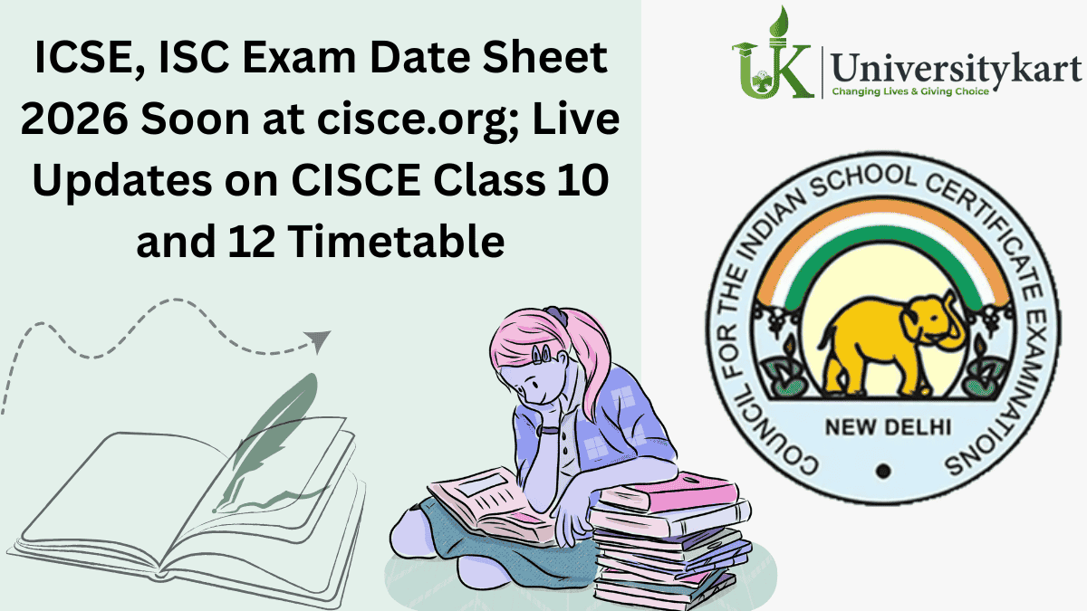 ICSE, ISC Board Exam Date Sheet 2026