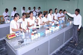 Laboratory of Government Degree College, Kuppam in Chittoor	