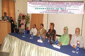 SeinarDeccan College of Engineering and Technology (DCET, Hyderabad) in Hyderabad	