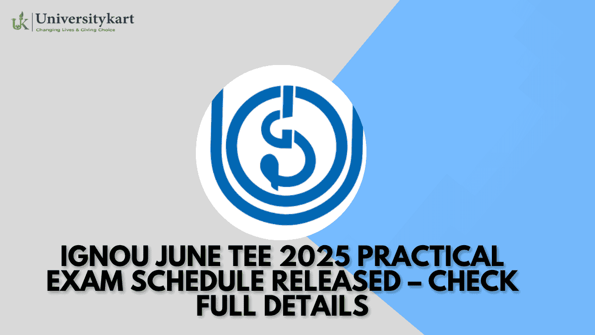 IGNOU June TEE 2025 Practical