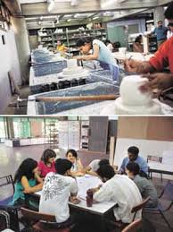 Students of National Institute of Design (NID), Ahmedabad in Ahmedabad