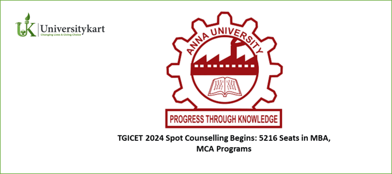 TGICET 2024 Spot Counseling Begins