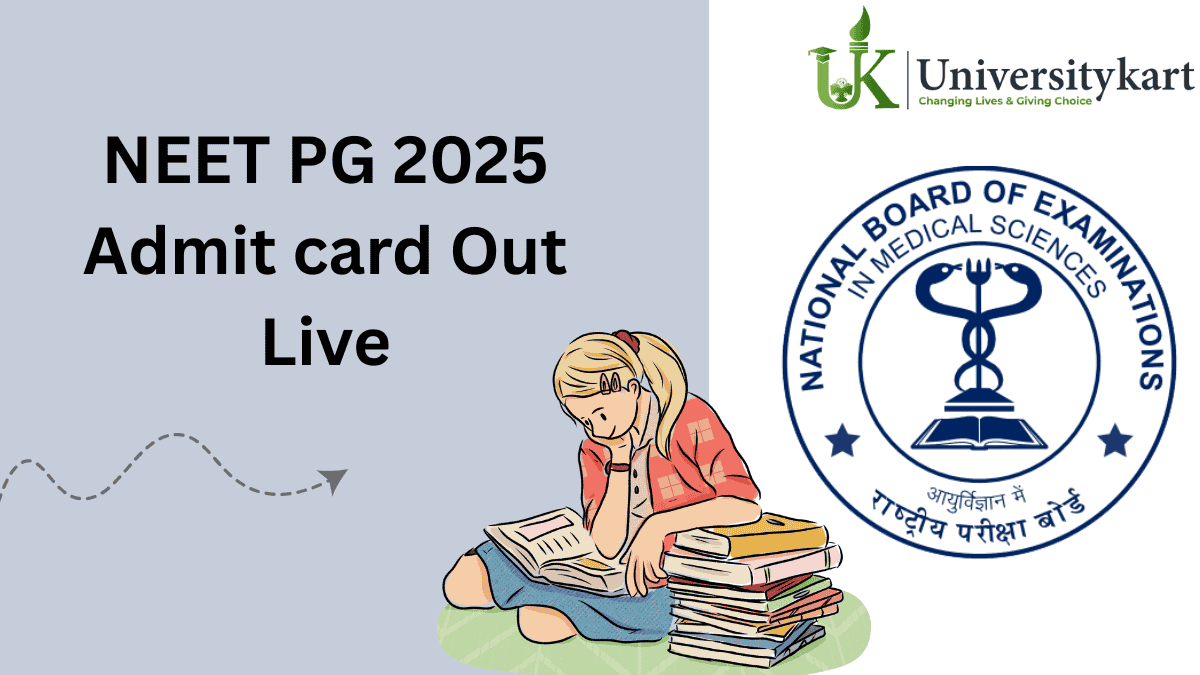 NEET PG 2025 Admit Card Out