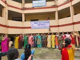 Group photo Abbas Khan College For Women, Bangalore