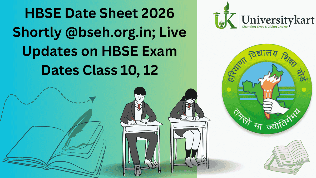 HBSE Date Sheet 2026