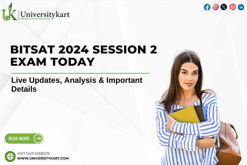 BITSAT 2024 Session 2 Exam Today