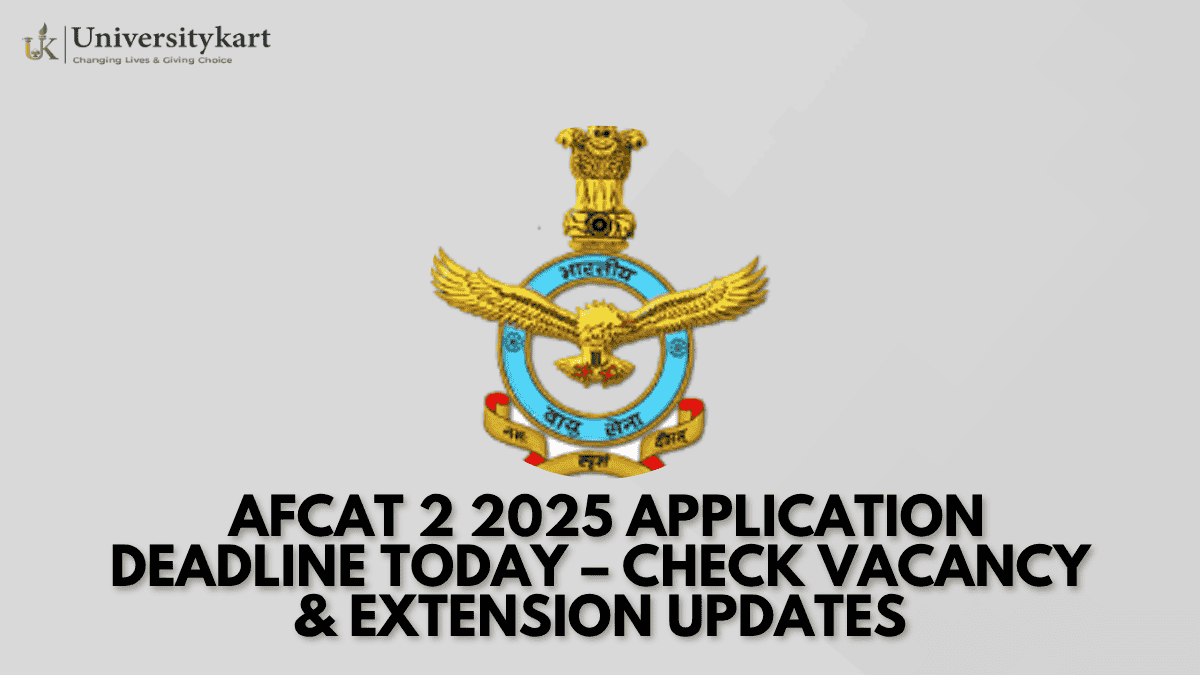 AFCAT 2 2025 Application Deadline