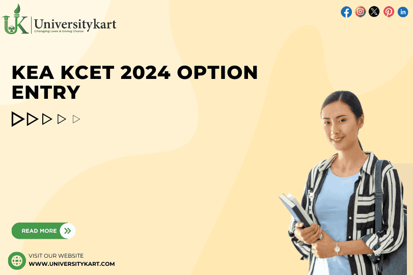 KEA KCET 2024 Option Entry Start Now