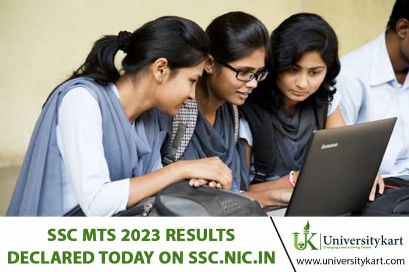 SSC MTS 2023 Result Declared Today