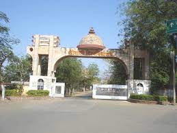 Outdoor Jiwaji University in Gwalior