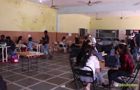 Canteen of Sri Guru Tegh Bahadur Khalsa College in New Delhi