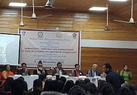 Staff Meeting at Himachal Pradesh National Law University in Shimla