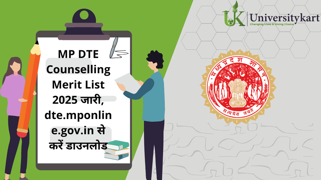 MP DTE Counselling Merit List 2025 Out