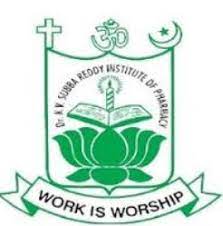 Dr KV Subba Reddy Institute of Pharmacy, Lakshmipuram Logo