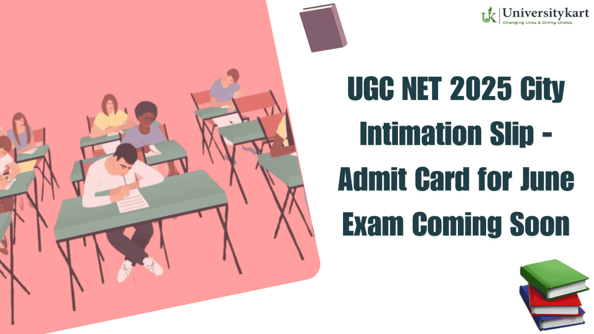 UGC NET 2025 City Intimation Slip