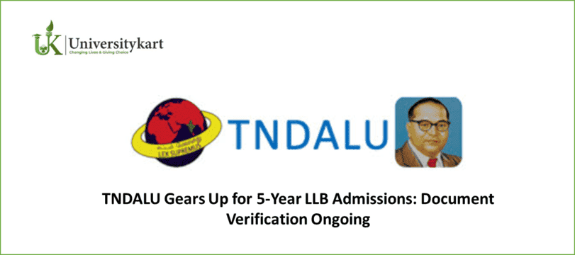TNDALU Gears Up for 5-Year LLB Admissions