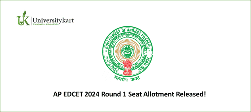 AP EDCET 2024 Round 1 Seat Allotment Released!