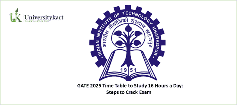 GATE 2025 Time Table to Study 16 Hours a Day