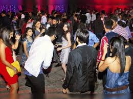 Fresher Party Shanti Business School (SBS) in Ahmedabad