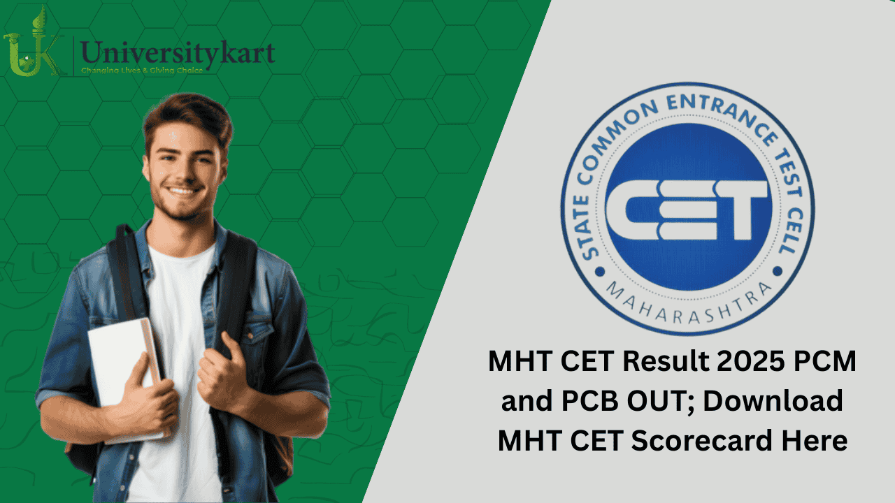 MHT CET Result 2025 PCM and PCB OUT