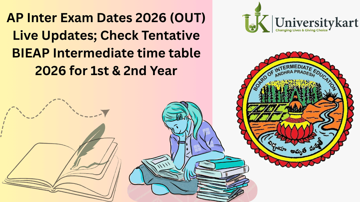 AP Inter Exam Dates 2026 (OUT) LIVE