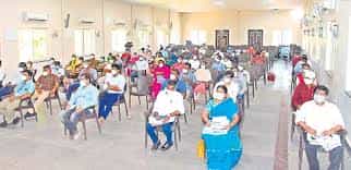 Seminar Hall of Government Degree college, Veeraghattam in Srikakulam	