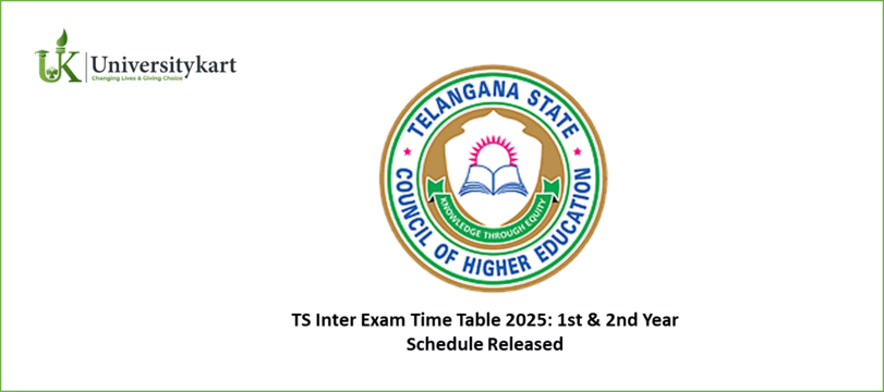 TS Inter Exam Time Table 2025