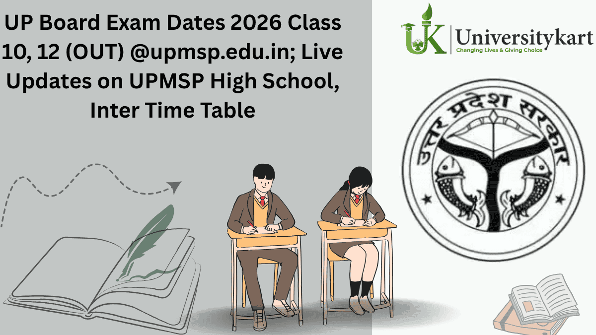 UP Board Exam Dates 2026 OUT