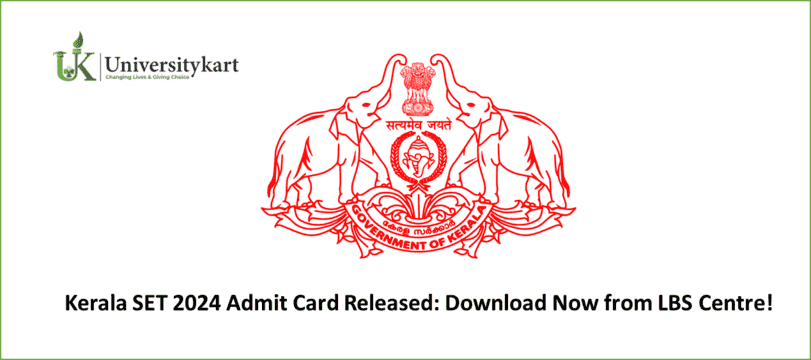 Kerala SET 2024 Admit Card 