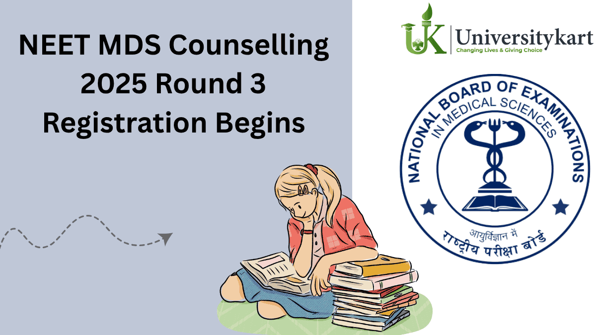 NEET MDS 2025 Round 3 Registration