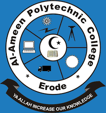 Al-Ameen Polytechnic College, Erode logo