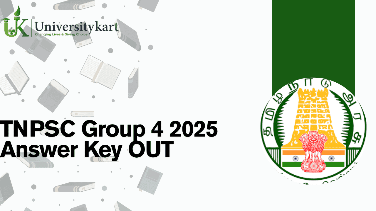 TNPSC Group 4 2025 Answer Key OUT