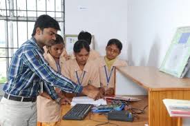 Practical Class Room of Chaitanya Bharathi Institute of Technology in Hyderabad	