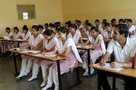 Classroom Florence Nightingale College of Nursing, New Delhi in New Delhi	