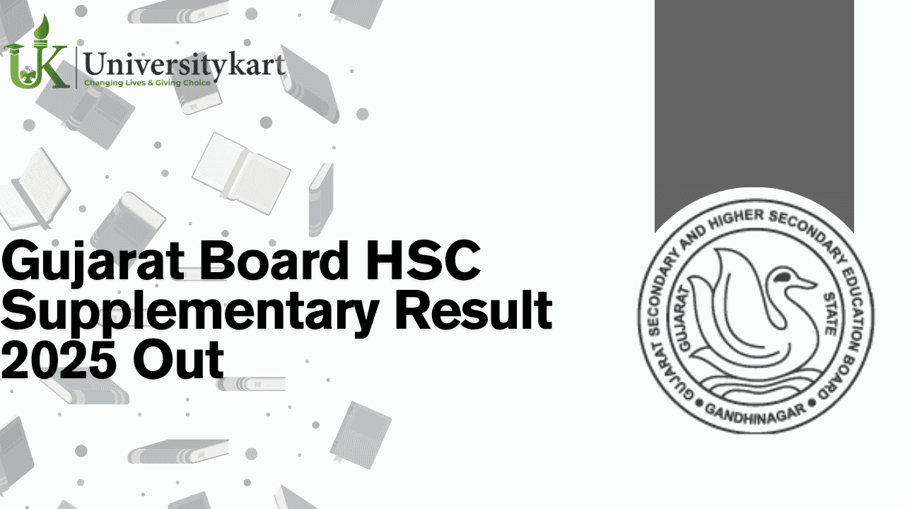 Gujarat Board HSC Supplementary Result 2025 