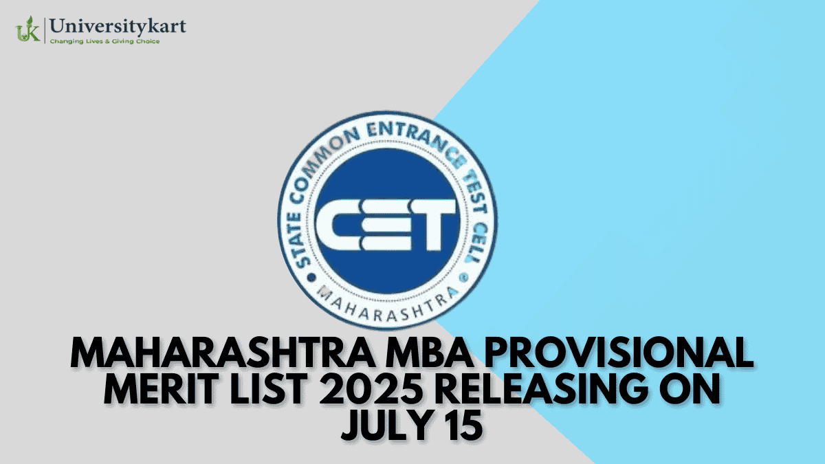 Maharashtra MBA Provisional Merit List 2025