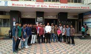 Group photo PES's Modern College of Arts, Science and Commerce (EMCASC) , Pune