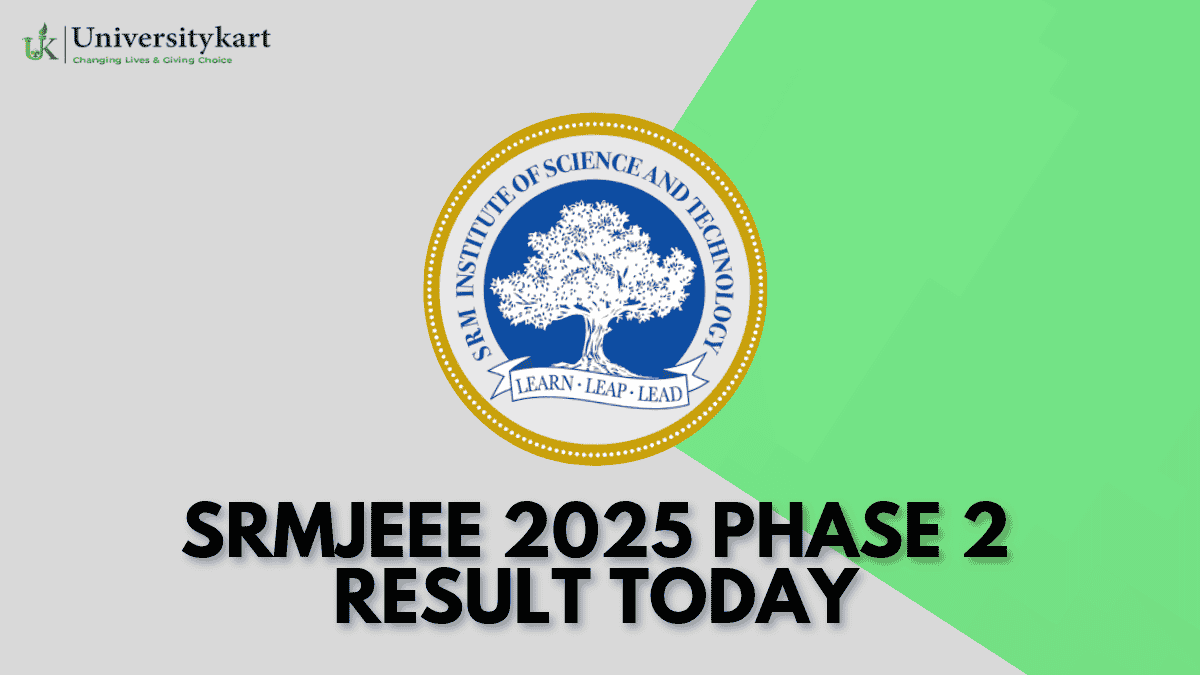 SRMJEEE 2025 Phase 2 Result