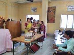 Classroom Dijendralal College, Nadia