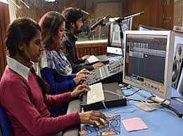 Computer lab AJK Mass Communication Research Centre (AJK MCRC), New Delhi