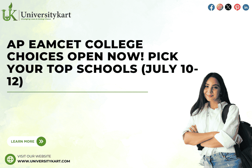 AP EAMCET College Choices Open Now