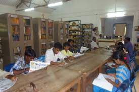 Library of NBKR Science and Arts College, Vidyanagar in Nellore	