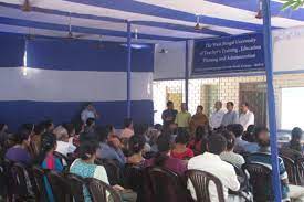 Meeting at West Bengal University of Teachers, Training, Education Planning and  Administration in Alipurduar