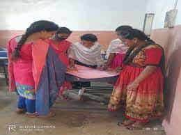 Practical Class at Government Degree College, Buttaigudem in West Godavari	