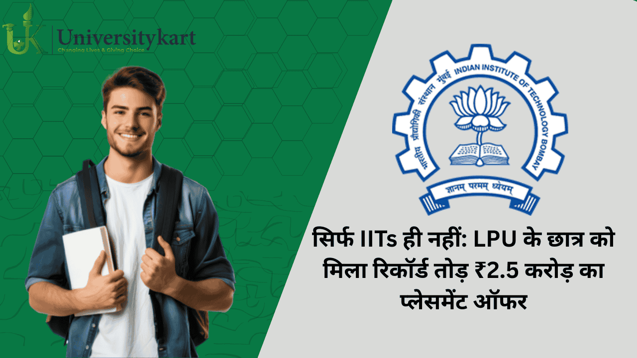 LPU Student Gets Record Breaking Placement Offer