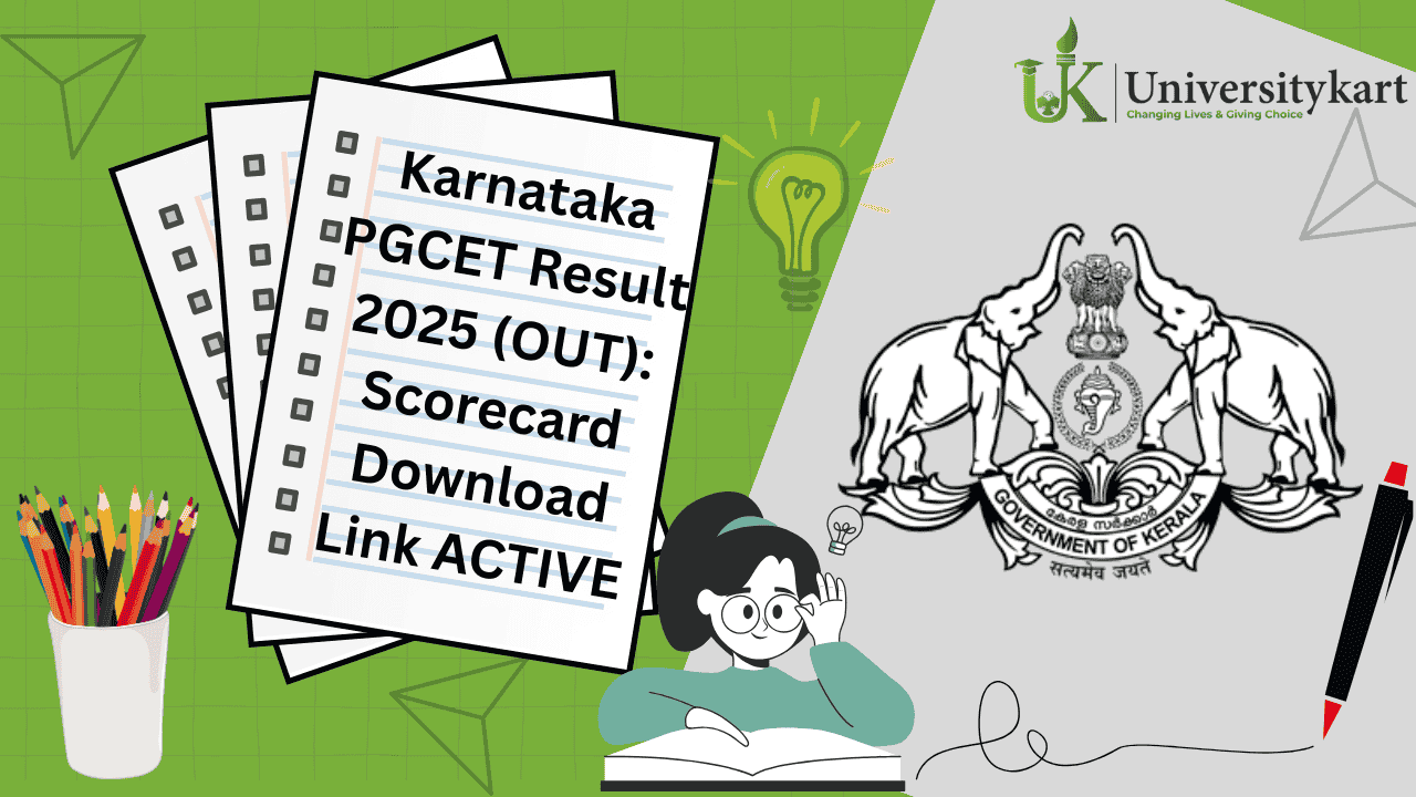Karnataka PGCET Result 2025 (OUT)